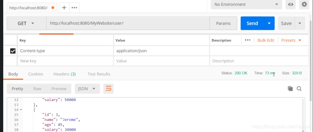 Postman验证测试用例01-GET