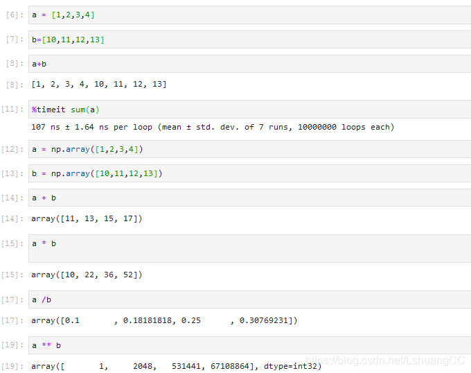 numpy学习总结【1】_numpy的基础知识实验心得-CSDN博客