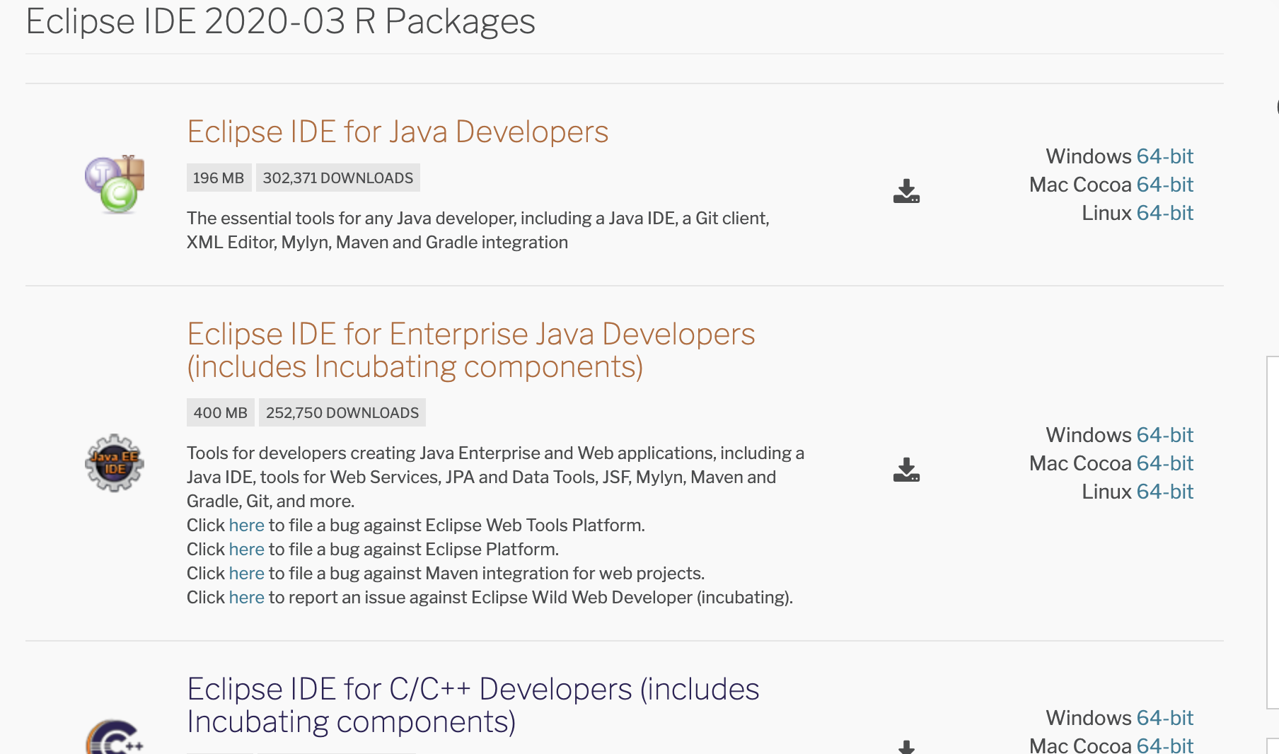 eclipse ide for java ee