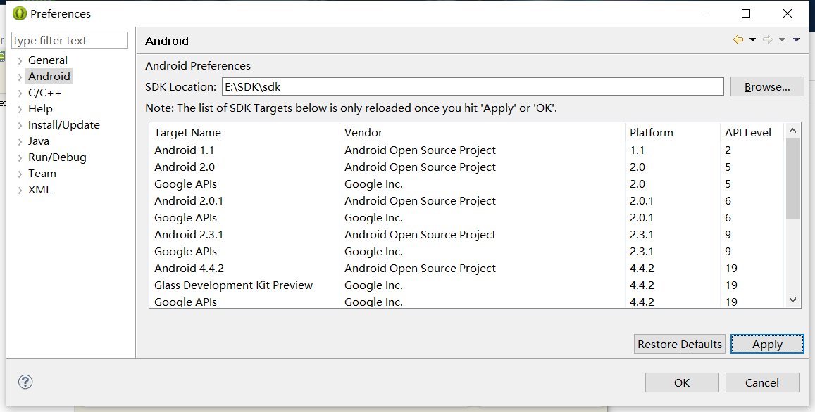 Eclipse搭建安卓开发环境javaqq45096273的博客-