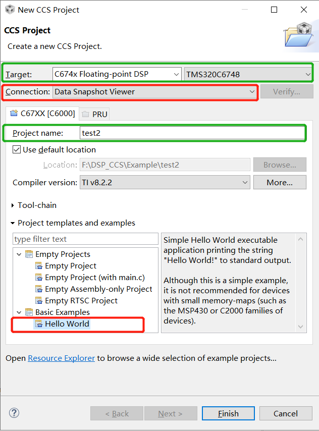 CCS 5.5以上版本(以7.4版本为例)添加软件仿真功能,并打印Hello World进行验证操作系统qq42947715的博客-