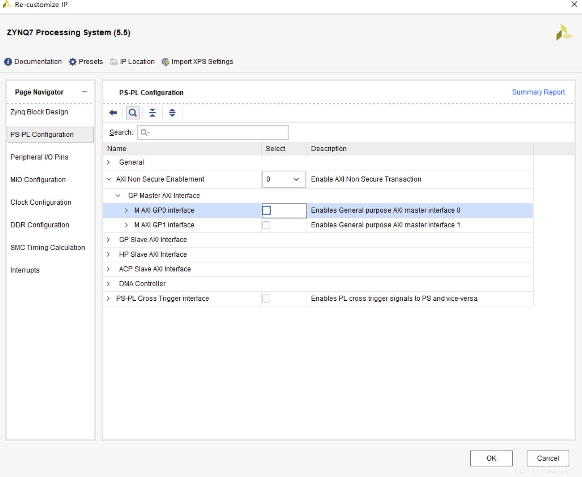 PS-PL Configuration