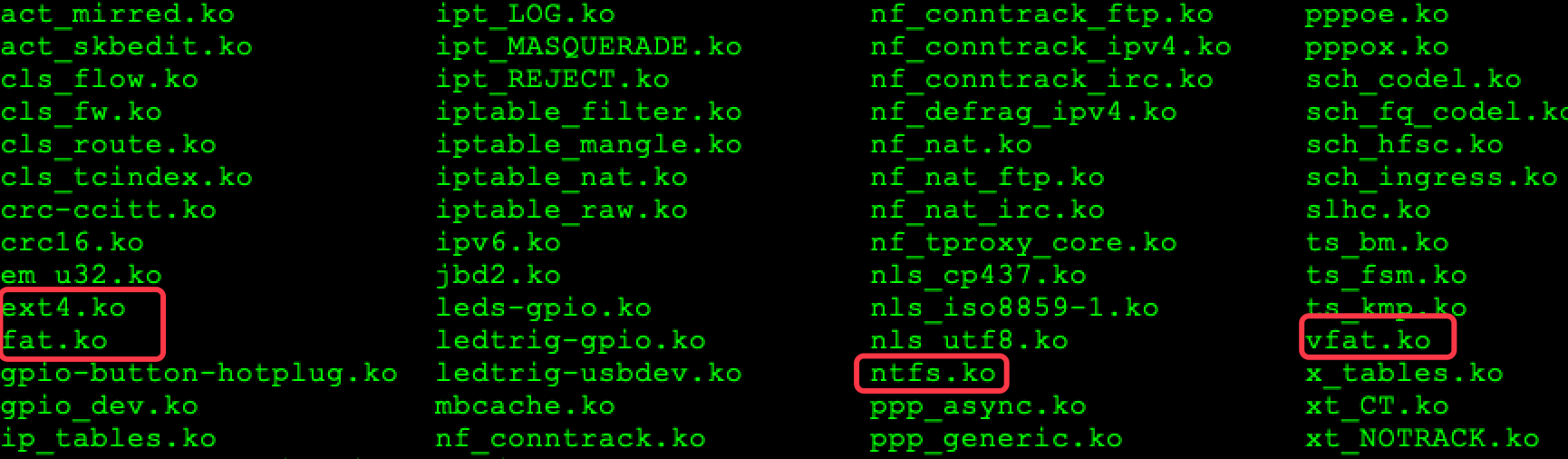 openwrt挂载tf卡，提示“unknown filesystem type 'vfat'”CSDN博客