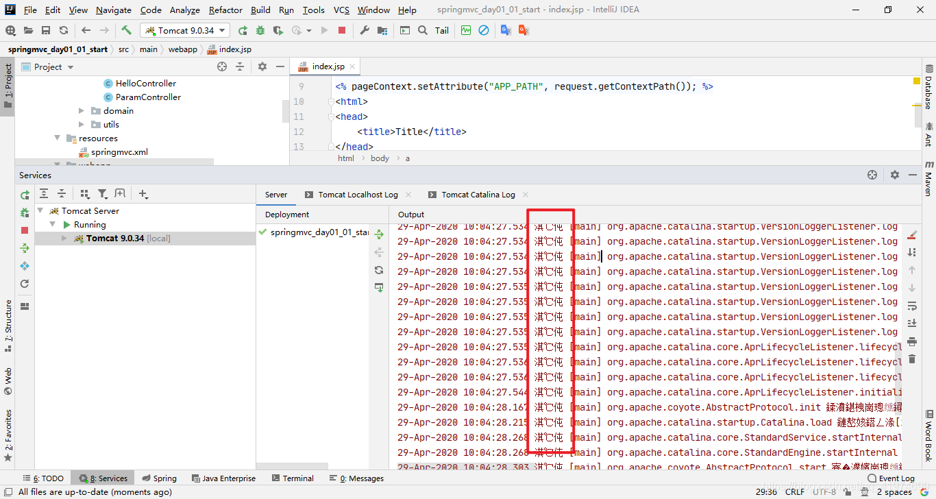 IDEA中Tomcat乱码问题java王道长的博客-