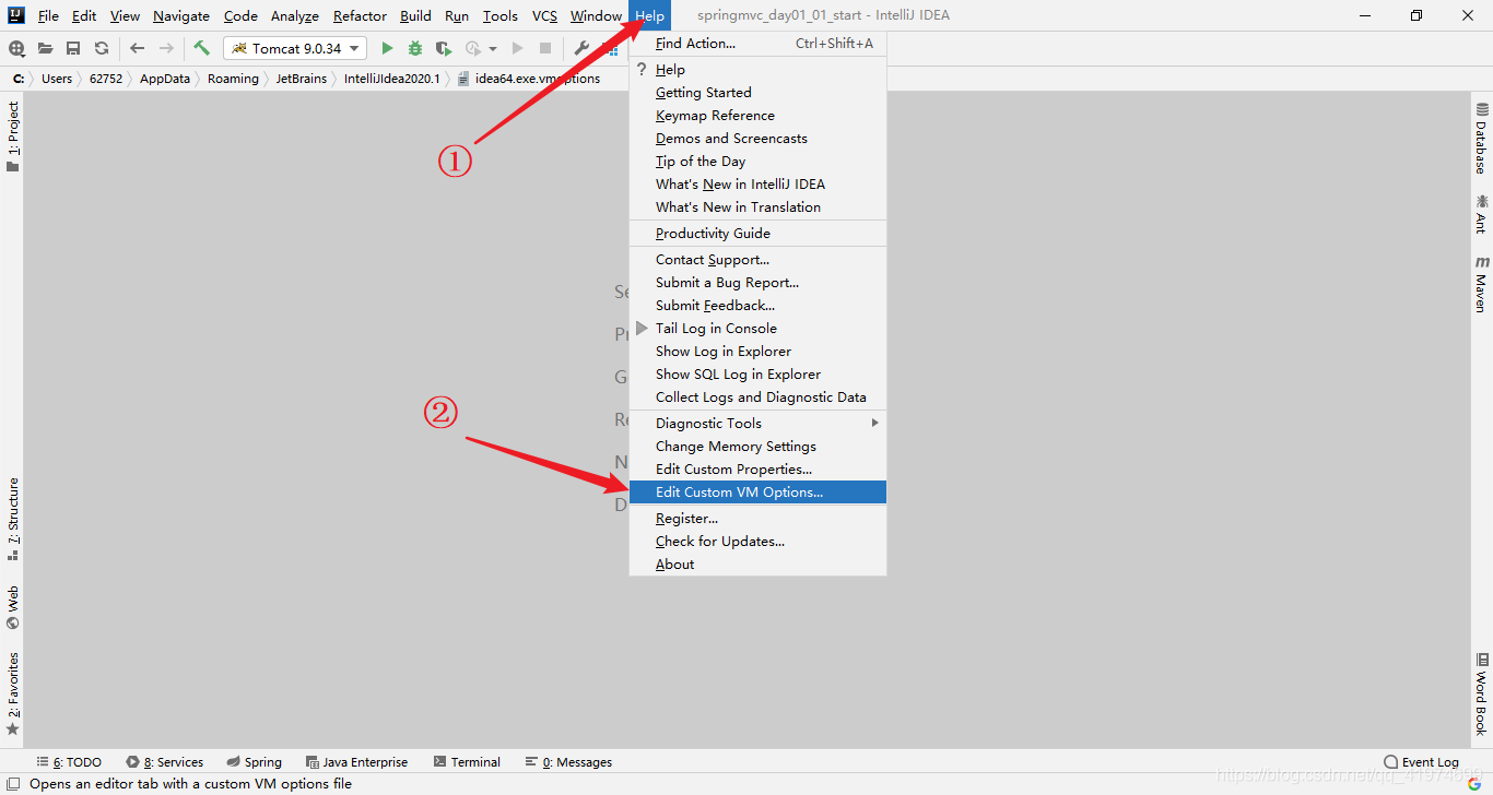 IDEA中Tomcat乱码问题java王道长的博客-