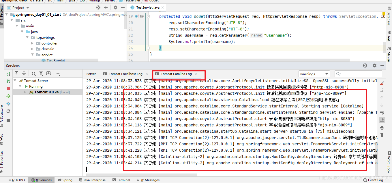 IDEA中Tomcat乱码问题java王道长的博客-