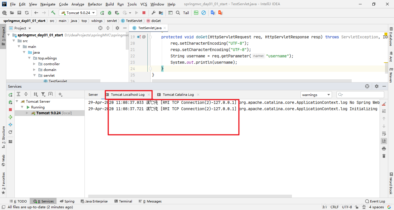IDEA中Tomcat乱码问题java王道长的博客-