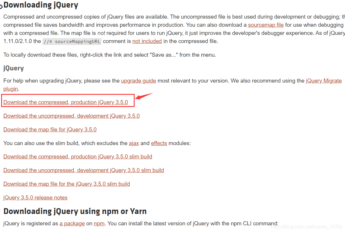 JQuery.js下载