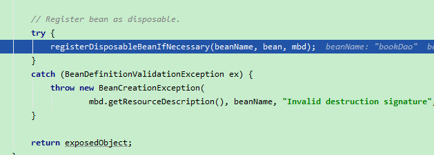 bean属性赋值 populate方法