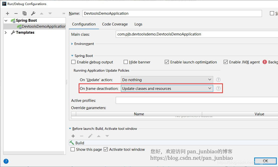SpringBoot使用DevTools实现热部署_spring-boot-devtools的作用-CSDN博客
