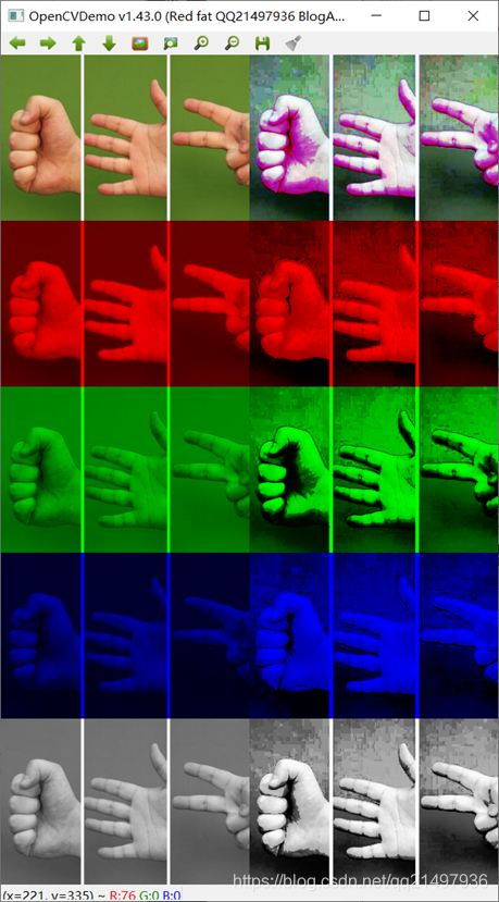 OpenCV开发笔记(四十八):红胖子8分钟带你深入了解直方图均衡化(图文并茂+浅显易懂+程序源码)人工智能红模仿的小作坊-