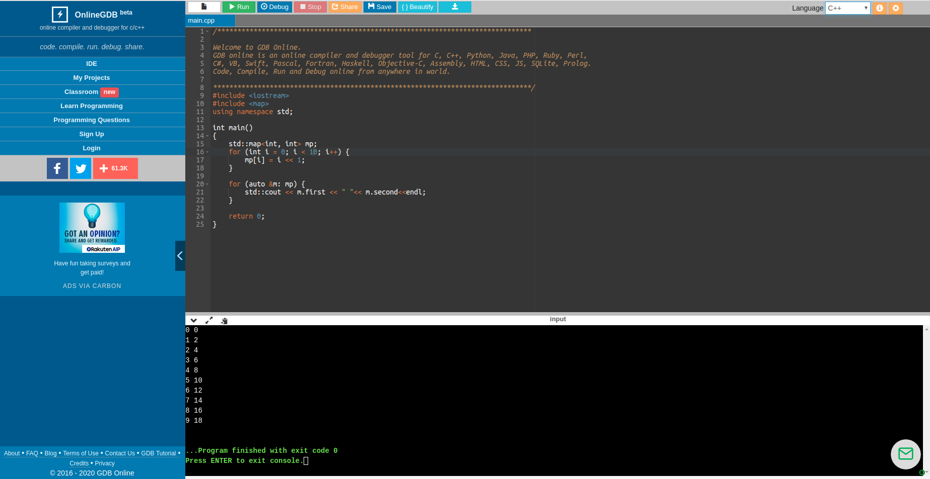 推荐3款在线编辑器（IDE）_在线ide-CSDN博客