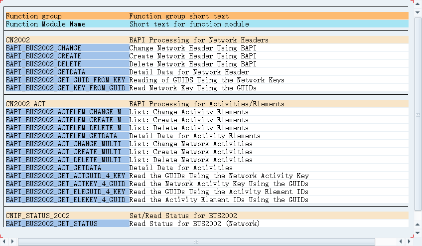 【转载】关于SAP PS模块的常用BAPI_sap Ps Bapi-CSDN博客