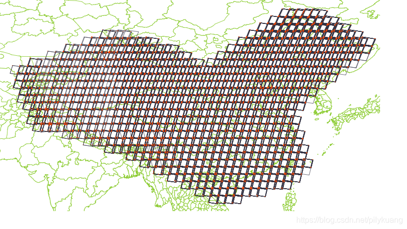 Landsat5数据下载中国地区1990年