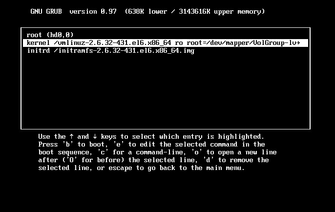 Kernel Panic Not Syncing Attempted To Kill Init CentOS6.5 系统 开机提示kernel panic - not syncing: Attempted to kill init!解决