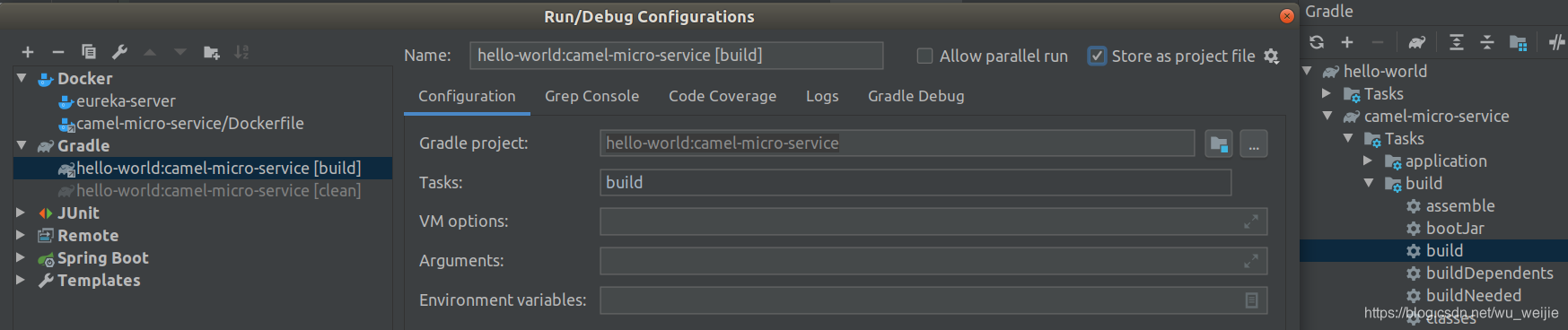 Gradle build