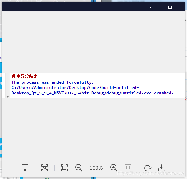 qt 5.9.4+msvc 2017编译下出现程序异常结束qt,msvcrororwww的博客-