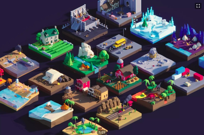 Unity Isometric Graphics 用Unity制作isometric风格游戏的模型与插件精选_qq_22213889的博客-CSDN博客_isometric unity