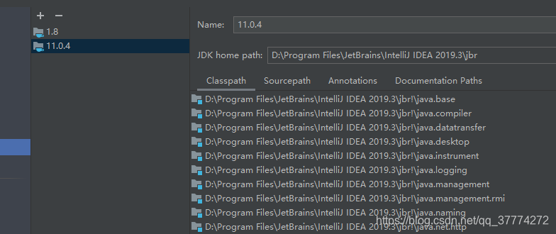 IntelliJ IDEA2019.3自带JDK11?