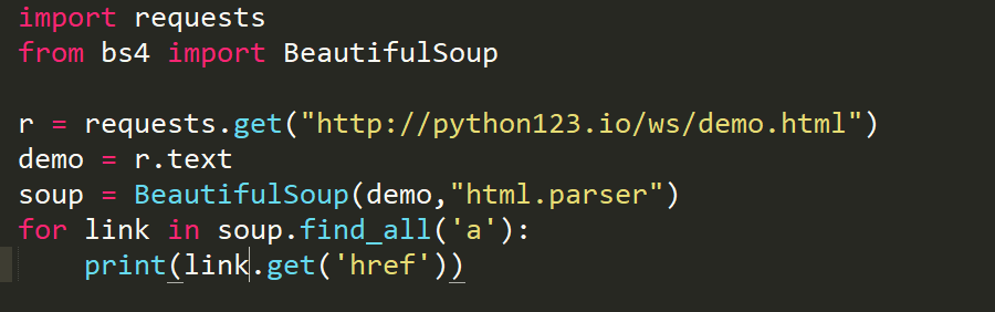 Python网络爬虫入门笔记 八、提取信息
