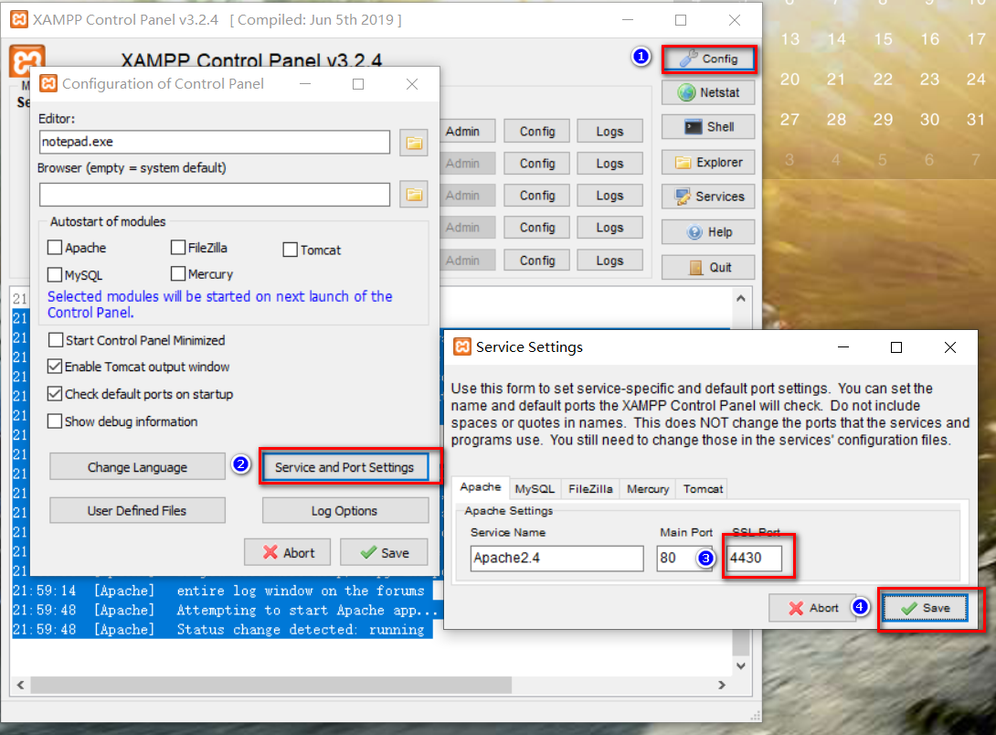 XAMPP Apache 443 Port Conflict Resolution Method - Programmer Sought