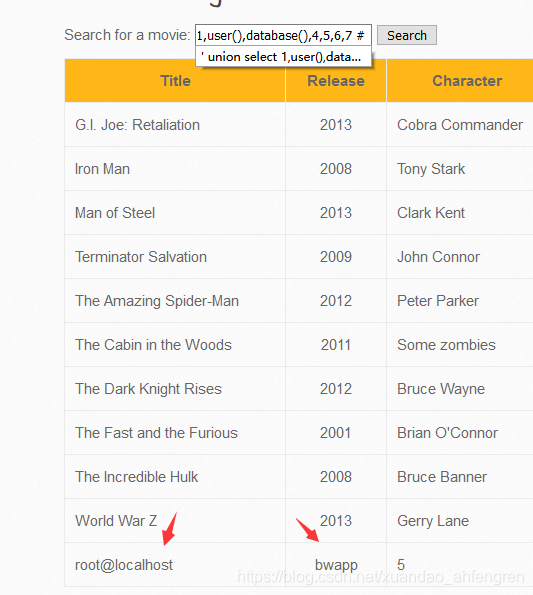 bwapp通过教程phpxuandaoahfengren的博客-