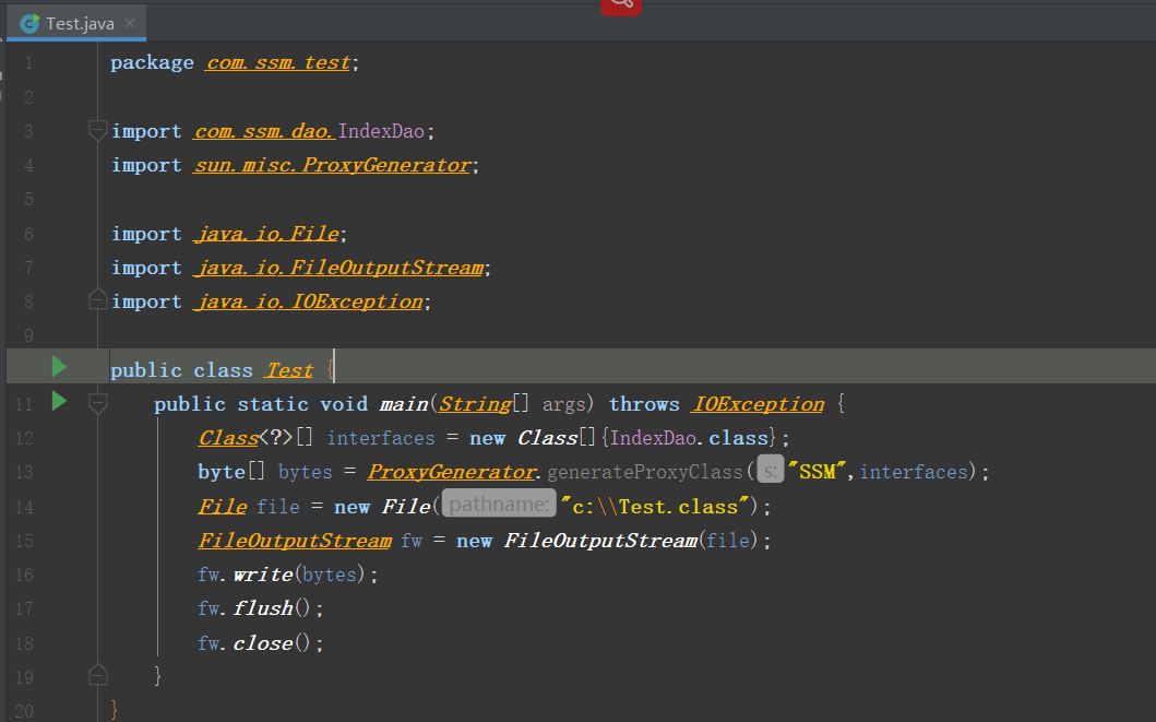 IDEA 测试 JDK 动态代理找不到符号 ProxyGenerator_proxygenerator找不到CSDN博客