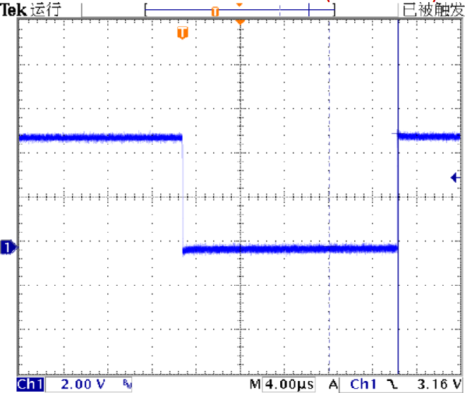 ▲ LC1024读写单个字节时间(CS)
