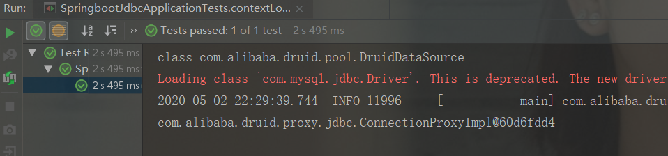 拿到了连接对象