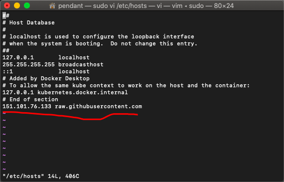 github raw.githubusercontent.com无法连接的问题
