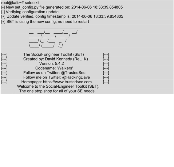 Kali Linux使用set实施攻击 可你像风不长留丶的博客 Csdn博客