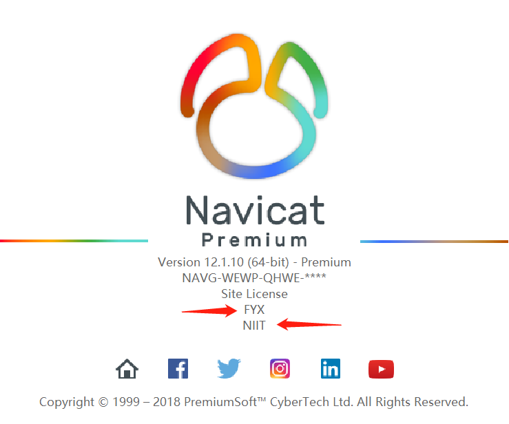 Navicat Premium 安装  注册