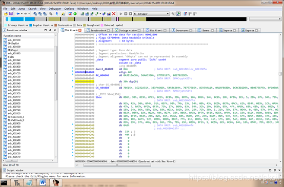 安恒2020-四月春季战-reverse-sm安全,密码学pkcjl的博客-