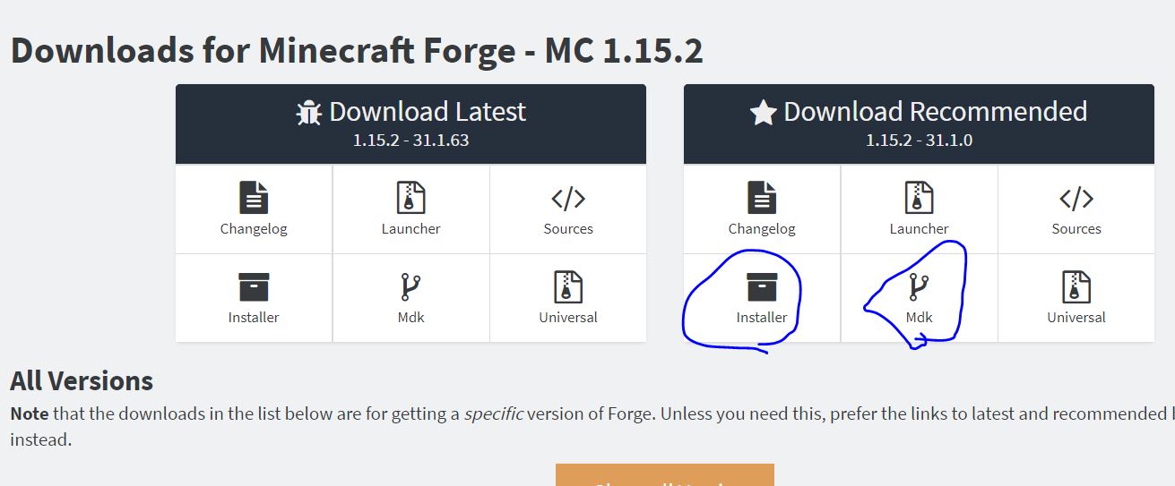 Minecraft Mod开发环境搭建 Minecraft 1 15 2 Forge 31 1 0 Vapourc的博客 Csdn博客 Minecraft Mod开发