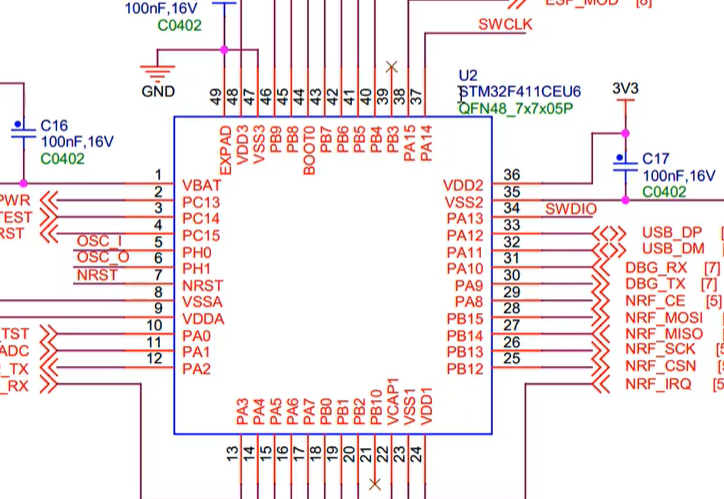 Sx1276 схема включения