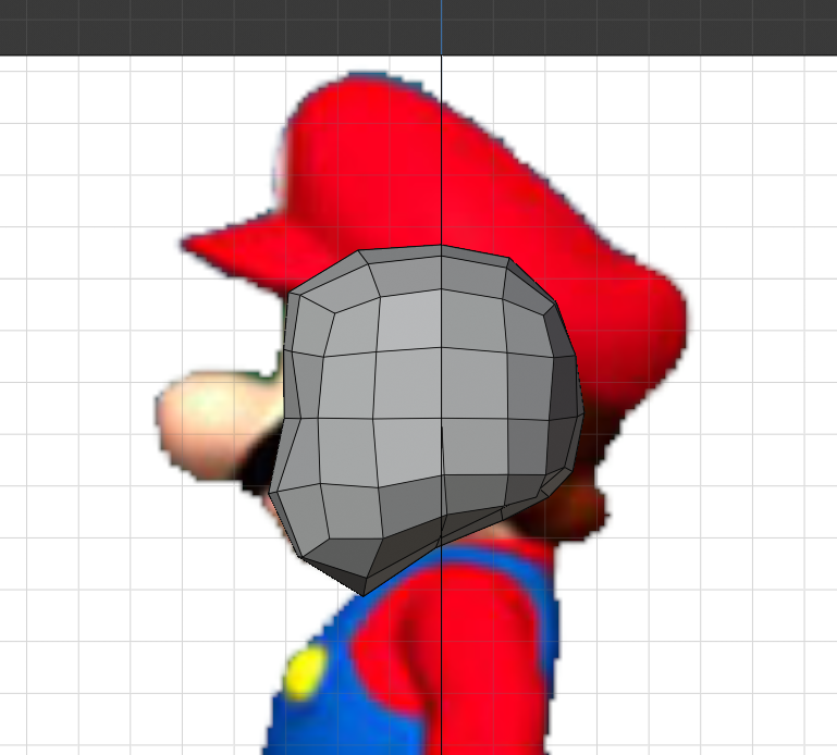 Blender图解教程：高仿版超级马里奥（二）头部建模（附模型下载）游戏开发,马里奥开发游戏的老王-