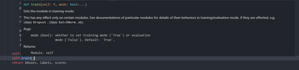 可以看到model.train和model.eval受到网络里面BN和Dropout的影响