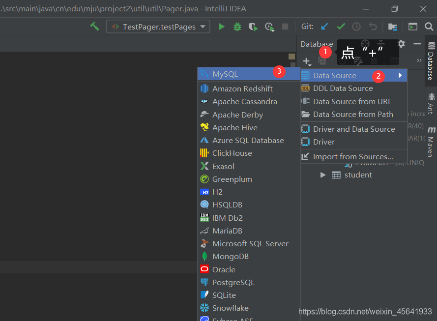 intellij IDEA配置连接Mysql 数据库_idea mysql for 5.1-CSDN博客