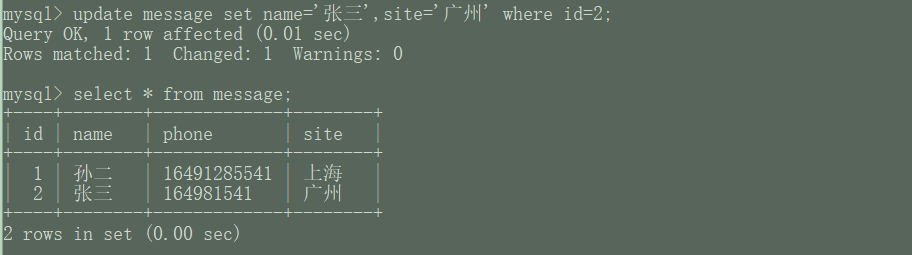 MySQL-增删改查(四)数据库weekeight-