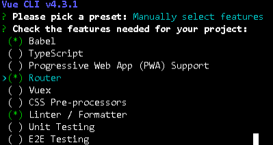 vue-cli4.3 Vue脚手架的安装和使用javascript&quot;✧treasure mountain✧&quot;-