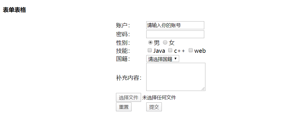 JavaWeb——HTML基础标签table标签与form标签的学习与理解javaqq44025396的博客-