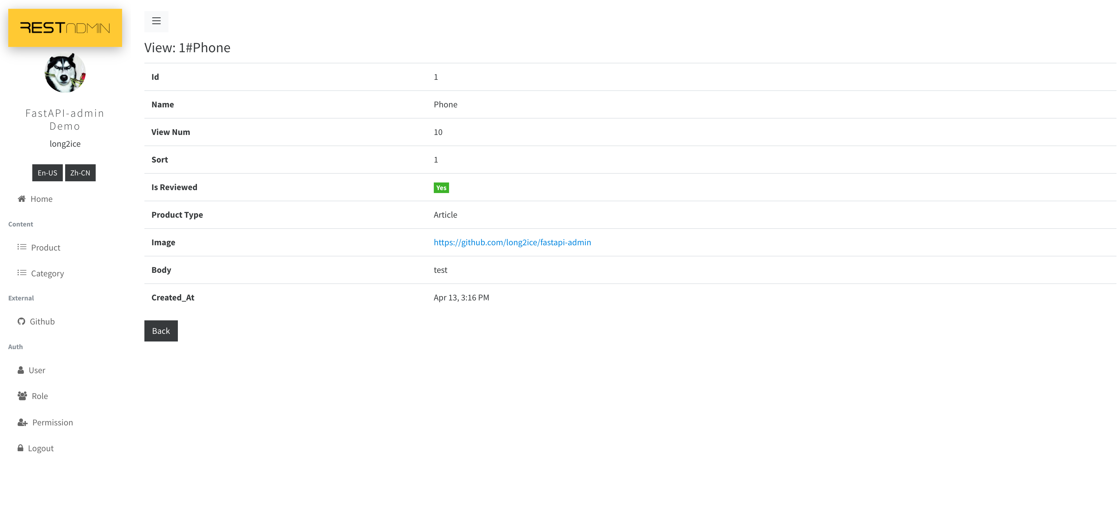Fastapi Admin, quickly build a management background based on fastapi ...