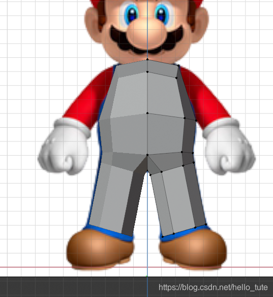 Blender图解教程:高仿版超级马里奥(三)身体建模(5月7日更新 附模型下载)blender,游戏开发开发游戏的老王-