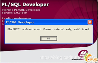 常见Oracle错误都在这了! ORA-00257/ORA-00313/ORA-28000/ORA-28000数据库Planckian locus-