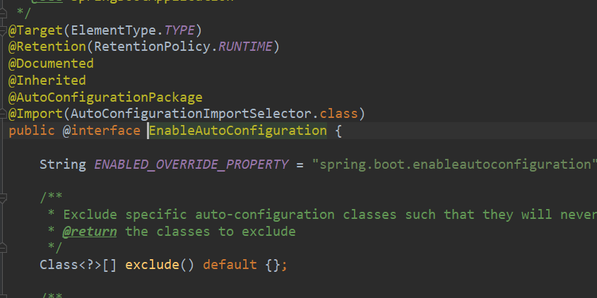 spring boot 自动配置原理