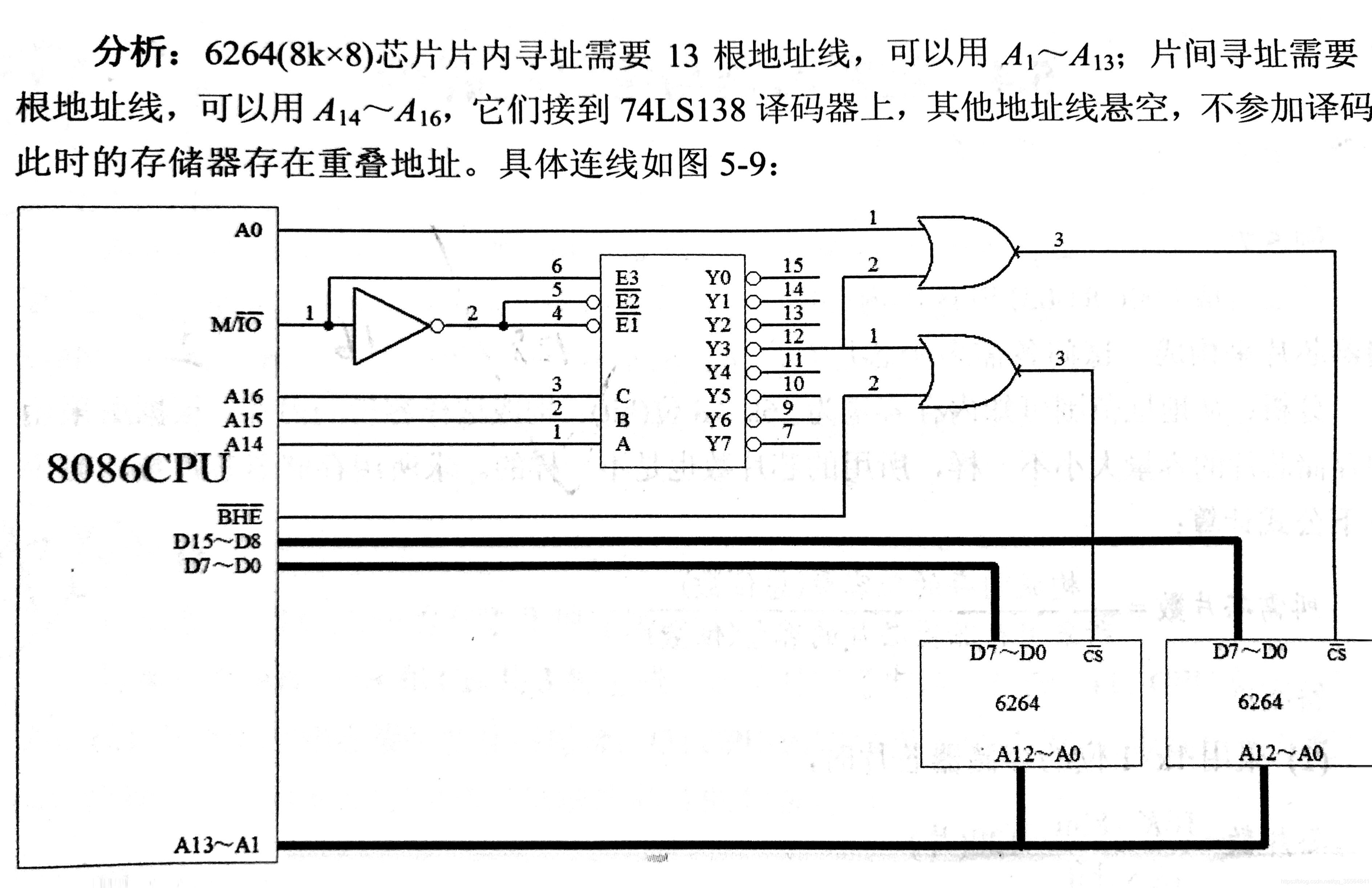 【微机原理】存储器的扩展ZXC-