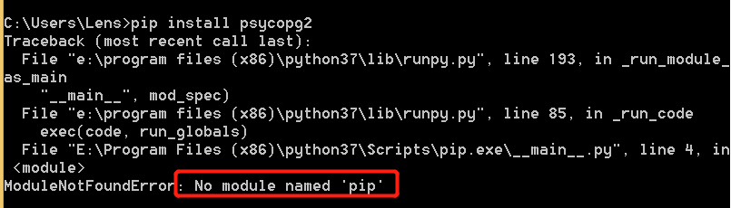 python3 pip install 安装时 No module named 'pip' 问题解决及pip国内源更改、升级_python3 ...