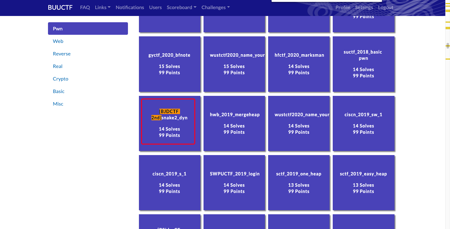 CTF-Pwn-[BJDCTF 2nd]snake2dyn运维归子莫的博客-