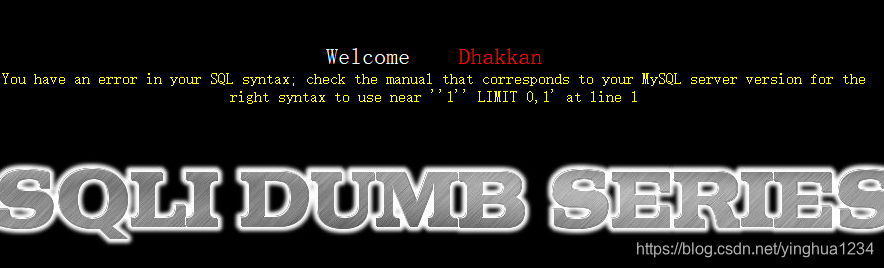 Web渗透测试-寻找SQL注入(1)数据库yinghua1234的博客-