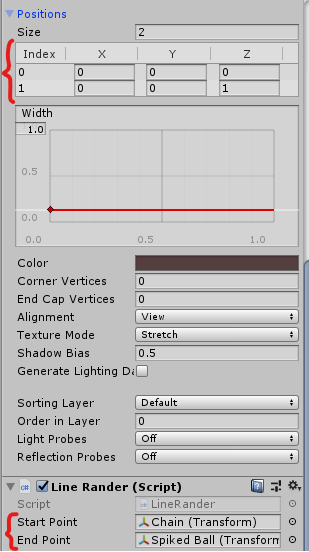 图2.5 LinRenderer设置